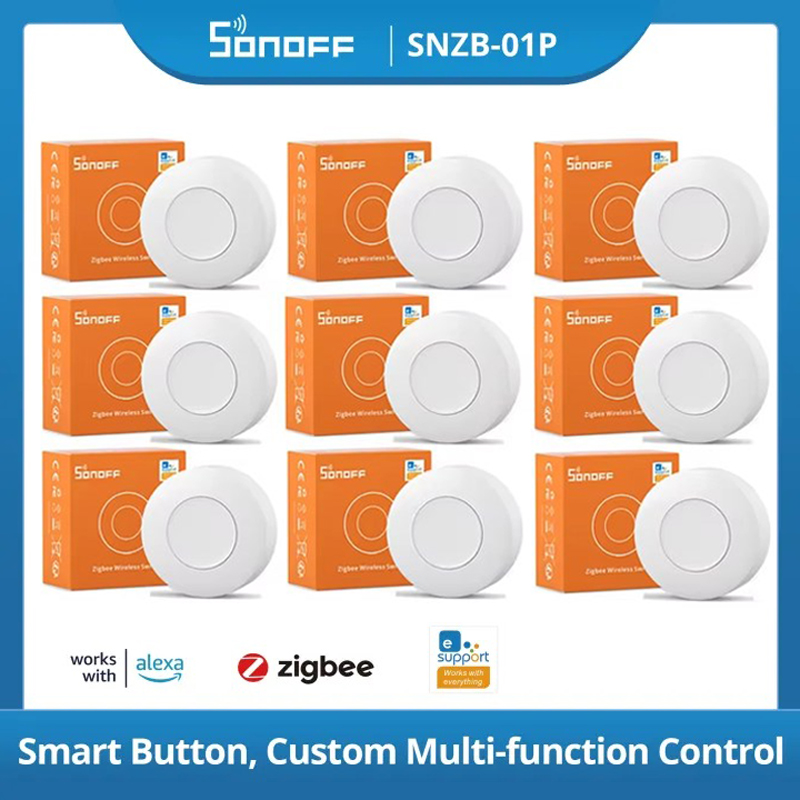 Sonoff - SONOFF Zigbee SNZB-01P Tombol Sakelar Nirkabel