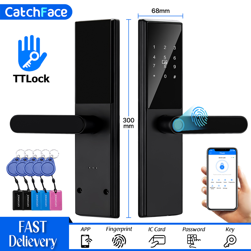 Tasmota - Kunci pintu sidik jari Bluetooth, kunci
