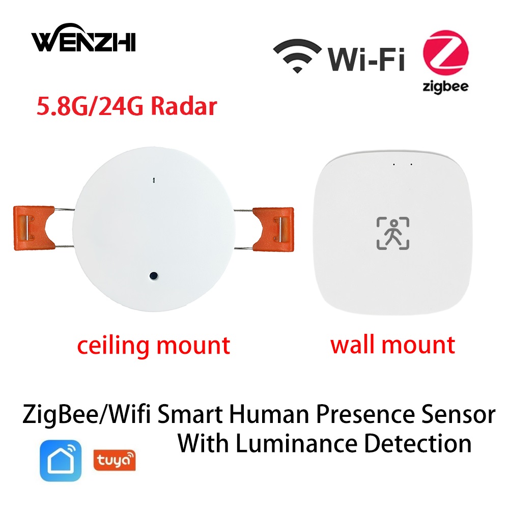 Home Assistant Tuya - ZigBee Wifi MmWave Sensor Gerak Kehadiran