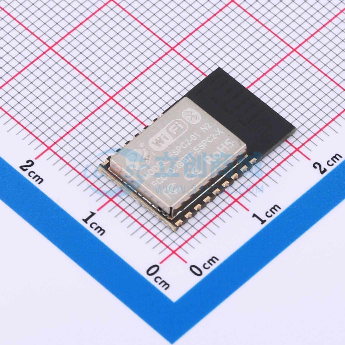 Smart Home Module Iot - 7 Buah ESPC2-M1-N2 SMD 20X12.3Mm ESP8684