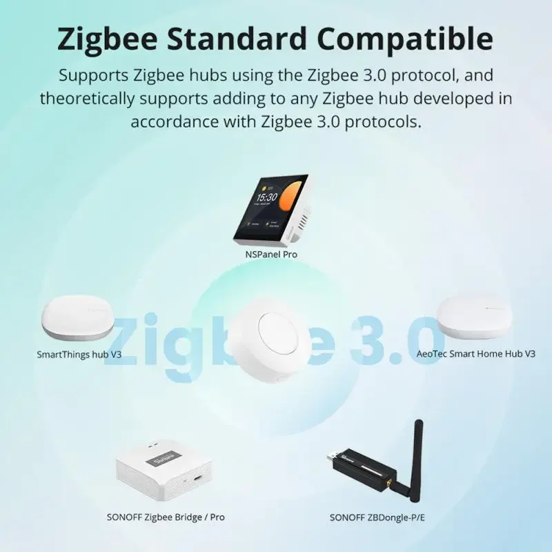SONOFF Zigbee SNZB-01P Tombol  - Sonoff ulasan dan harga