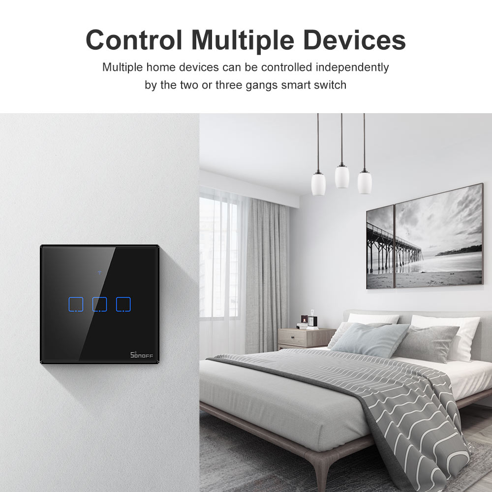 SONOFF T3EU Remote Control 433 - Sonoff Basic ulasan dan harga