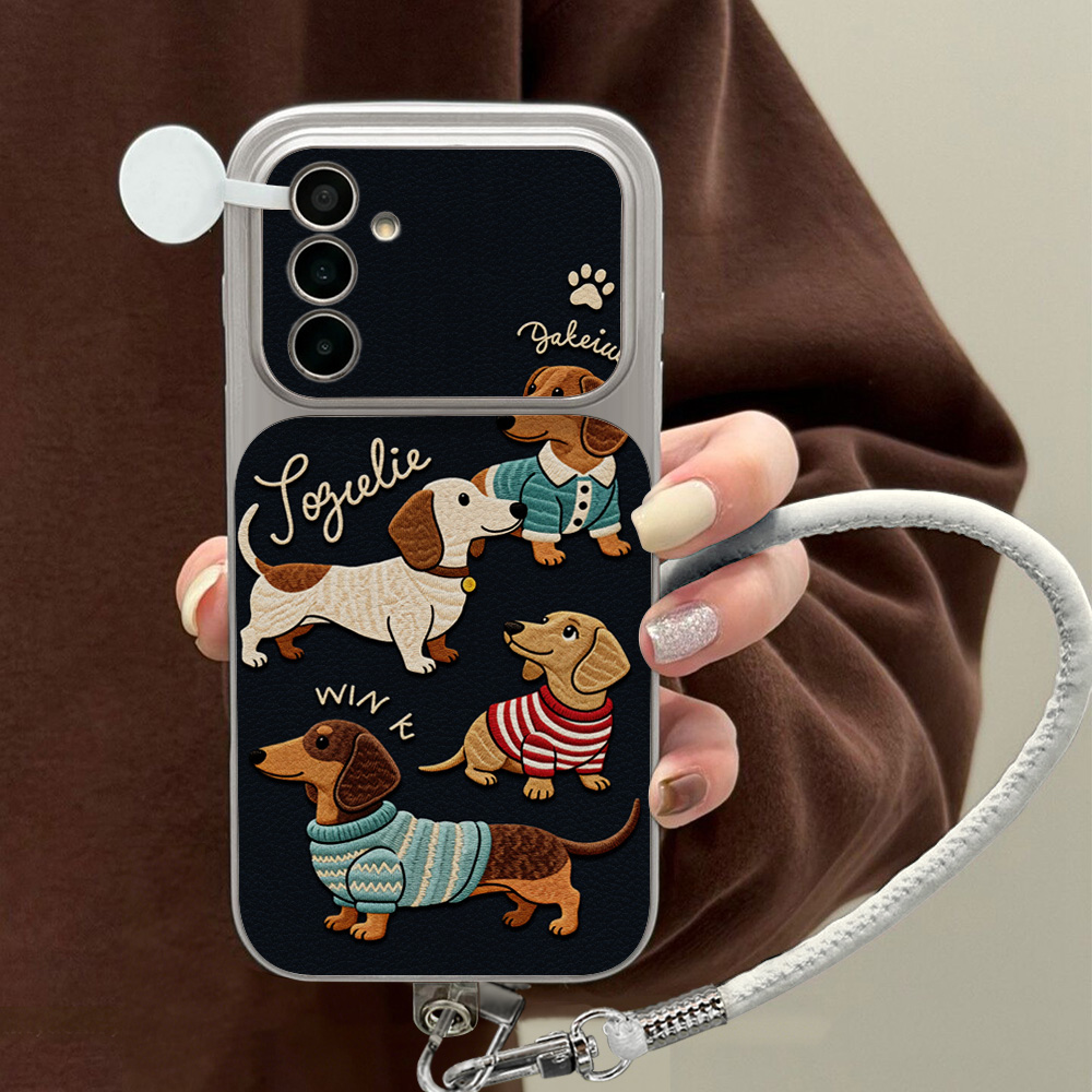 Casing Ponsel Kartun Dachshund - Shelly ulasan dan harga