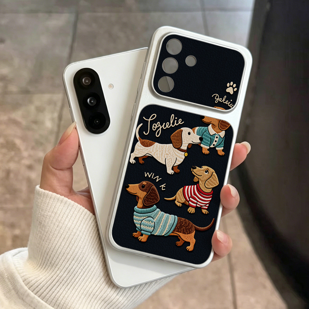 Casing Ponsel Kartun Dachshund - Shelly ulasan dan harga