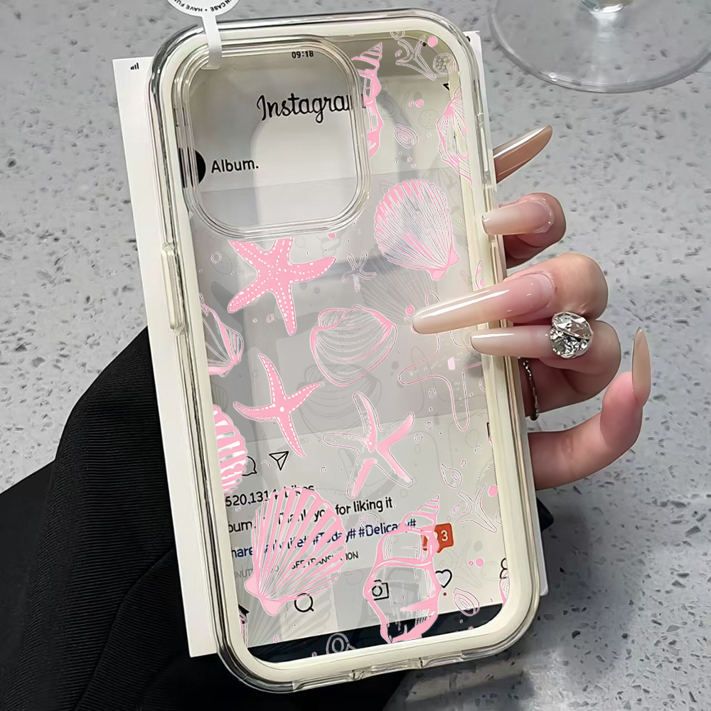 Casing HP Transparan Motif Ker - Shelly ulasan dan harga
