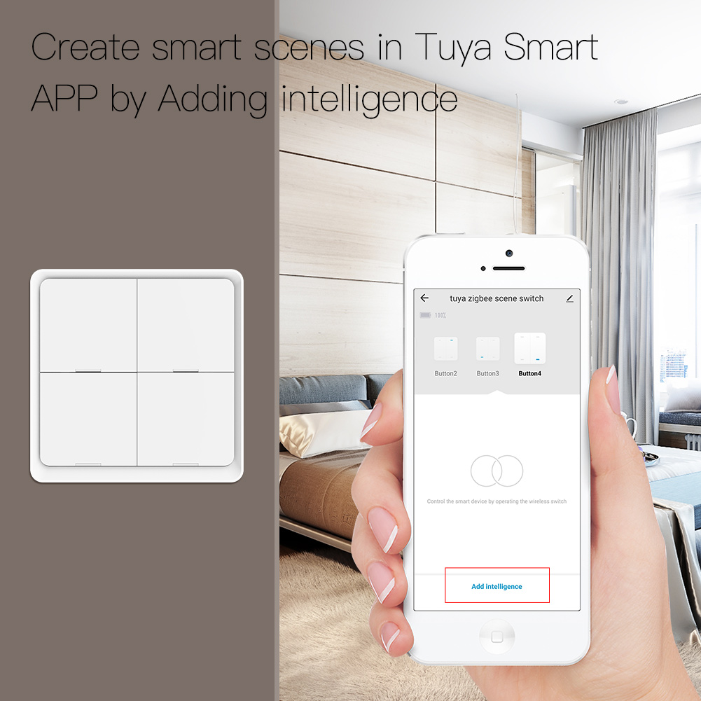 MOES 4 Gang Tuya ZigBee Nirkab - Sonoff Basic ulasan dan harga