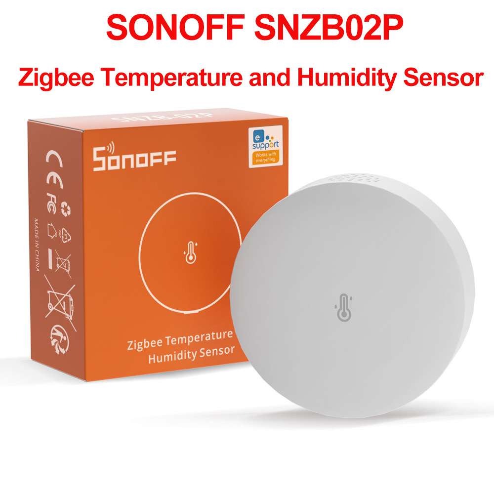 SONOFF SNZB-02P Sensor Suhu &  - Sonoff ulasan dan harga