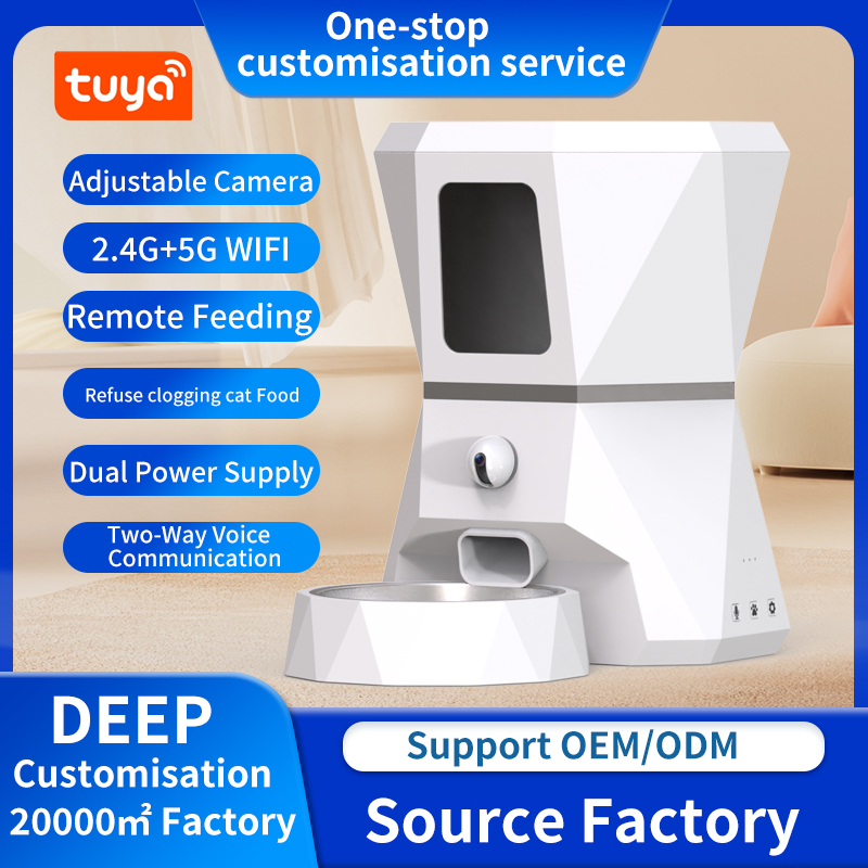 Dispenser Makanan Kucing Otoma - Tuya Smart ulasan dan harga
